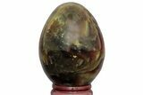 Chatoyant, Polished Arizona Pietersite Egg - Arizona #206518-2